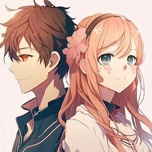 Profile picture in anime couple pfp