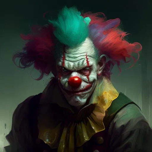 Profile picture in clown pfp