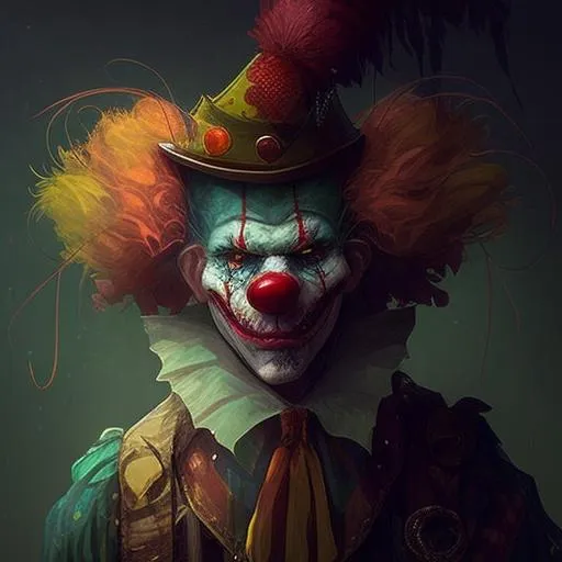 Profile picture in clown pfp