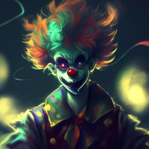 Profile picture in clown pfp