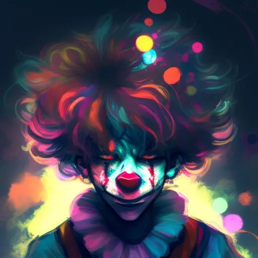 Profile picture in clown pfp