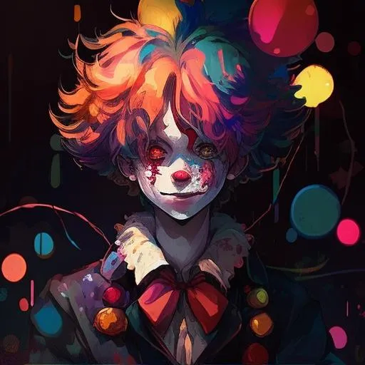 Profile picture in clown pfp