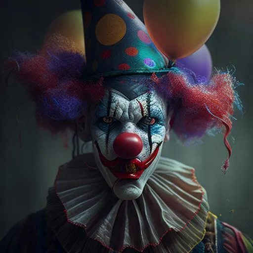 Profile picture in clown pfp