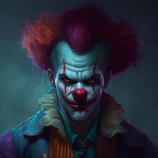 Profile picture in clown pfp