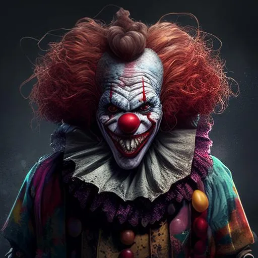 Profile picture in clown pfp