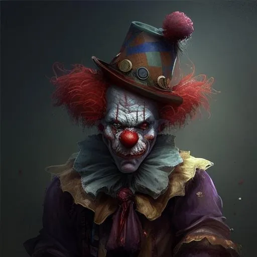 Profile picture in clown pfp