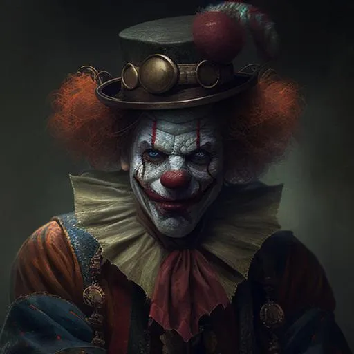 Profile picture in clown pfp