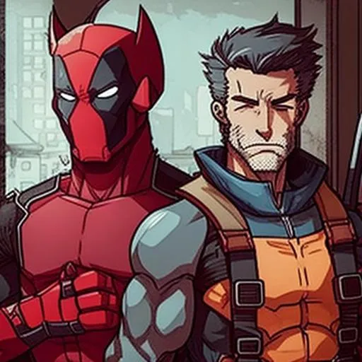 Profile picture in deadpool and wolverine matching pfp