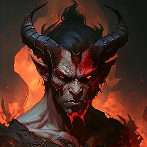 Profile picture in demon pfp