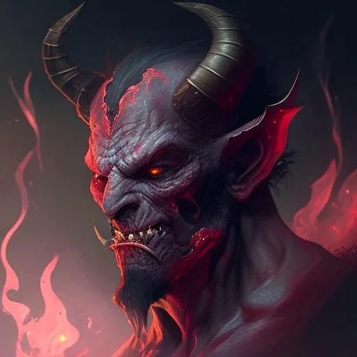 Profile picture in demon pfp