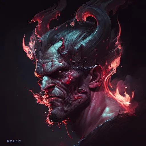 Profile picture in demon pfp