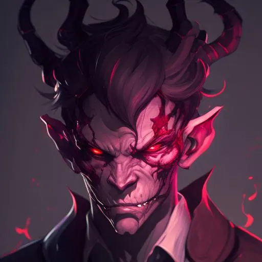 Profile picture in demon pfp