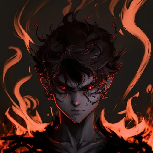 Profile picture in demon pfp