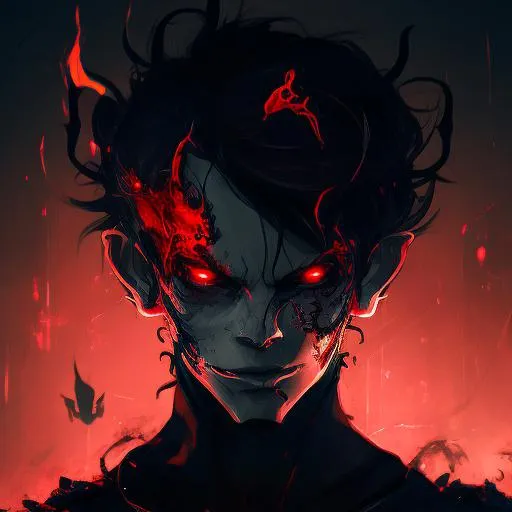 Profile picture in demon pfp