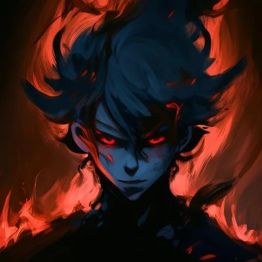 Profile picture in demon pfp