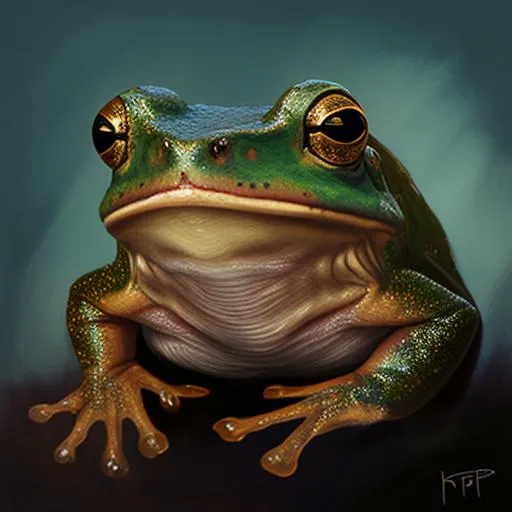 Profile picture in frog pfp