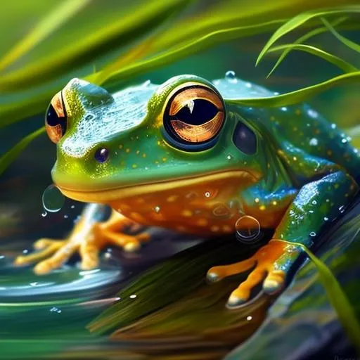 Profile picture in frog pfp