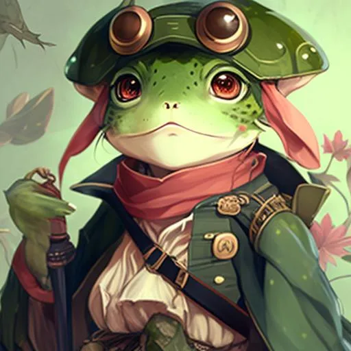 Profile picture in frog pfp