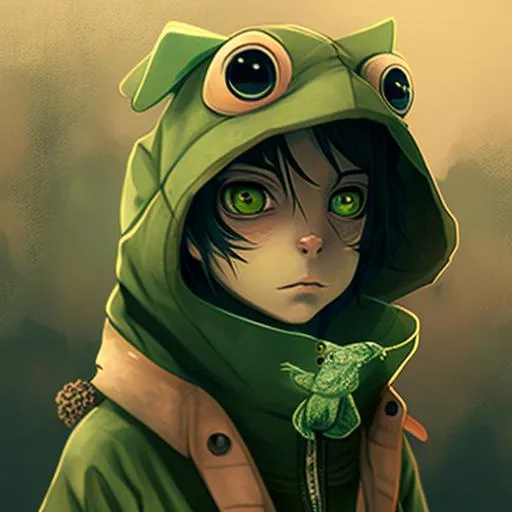 Profile picture in frog pfp