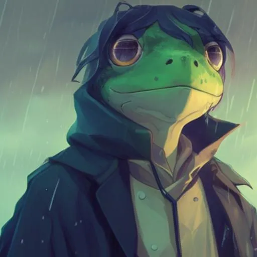 Profile picture in frog pfp