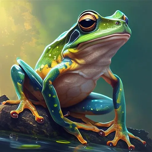 Profile picture in frog pfp