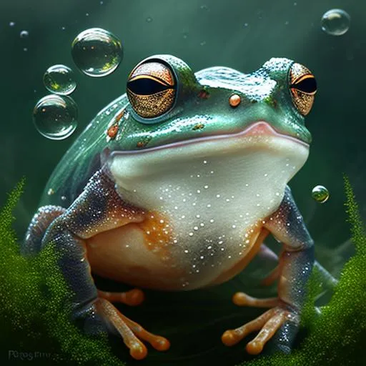 Profile picture in frog pfp