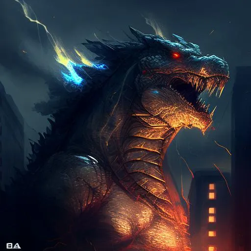 Profile picture in godzilla pfp