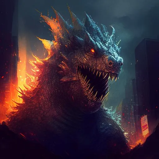 Profile picture in godzilla pfp