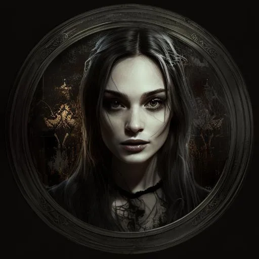 Profile picture in gothic pfp