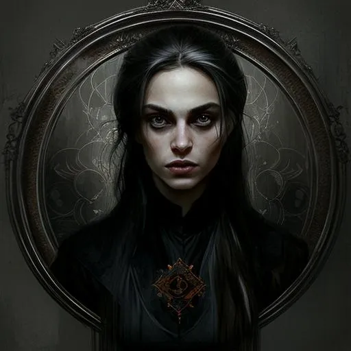 Profile picture in gothic pfp