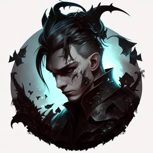 Profile picture in gothic pfp