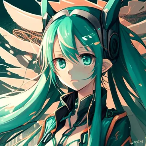 Profile picture in hatsune miku pfp