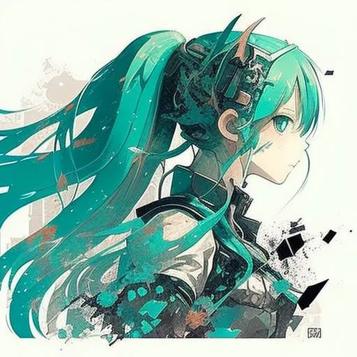 Profile picture in hatsune miku pfp