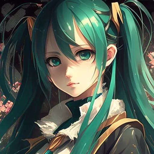 Profile picture in hatsune miku pfp