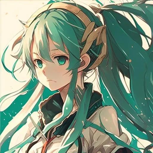 Profile picture in hatsune miku pfp