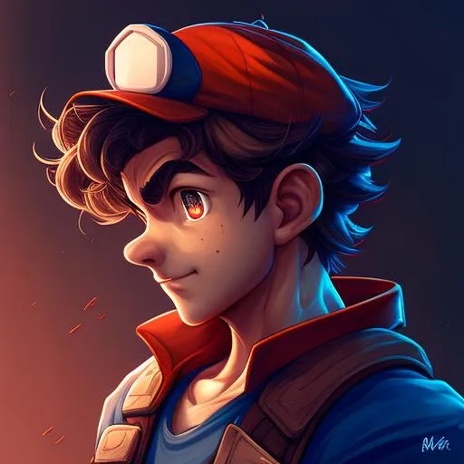 Profile picture in mario pfp