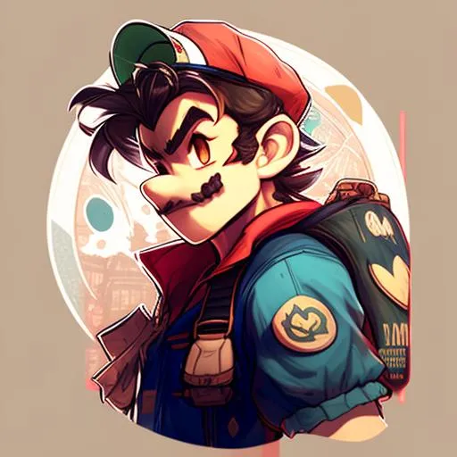 Profile picture in mario pfp