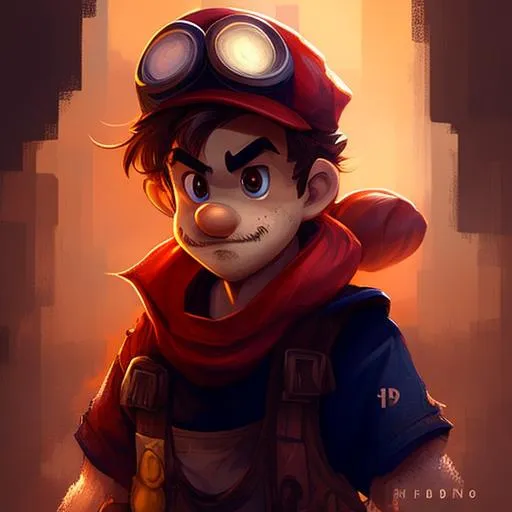 Profile picture in mario pfp