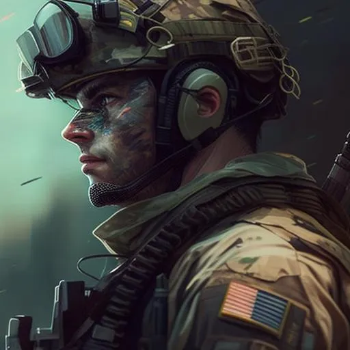 Profile picture in military pfp