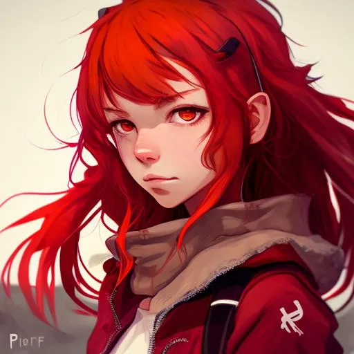 Profile picture in red pfp