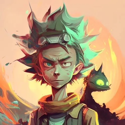 Profile picture in rick and morty pfp