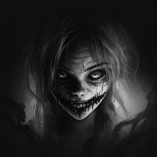 Profile picture in scary pfp