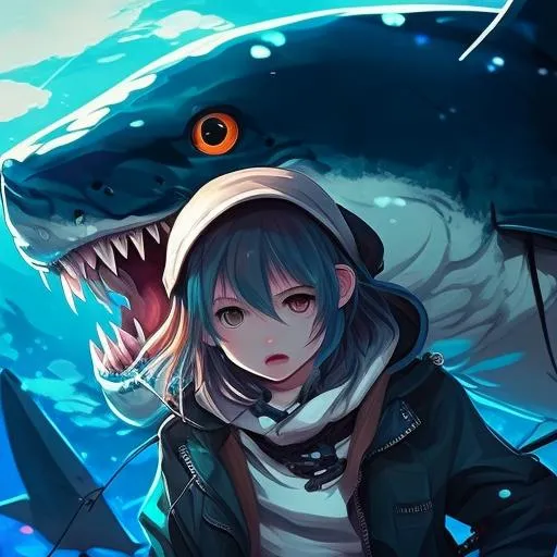 Profile picture in shark pfp