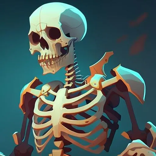 Profile picture in skeleton pfp