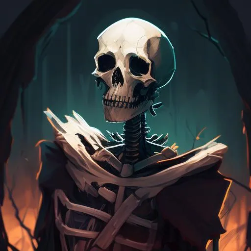 Profile picture in skeleton pfp