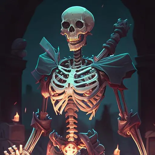 Profile picture in skeleton pfp