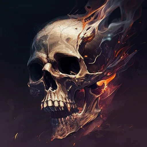 Profile picture in skull pfp