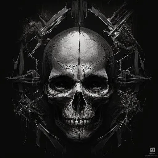 Profile picture in skull pfp