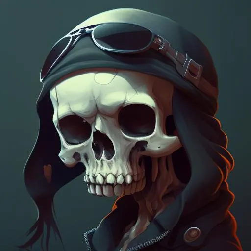 Profile picture in skull pfp