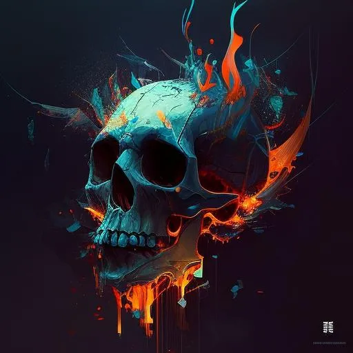 Profile picture in skull pfp